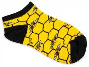 Ponožky s včielkami členkové